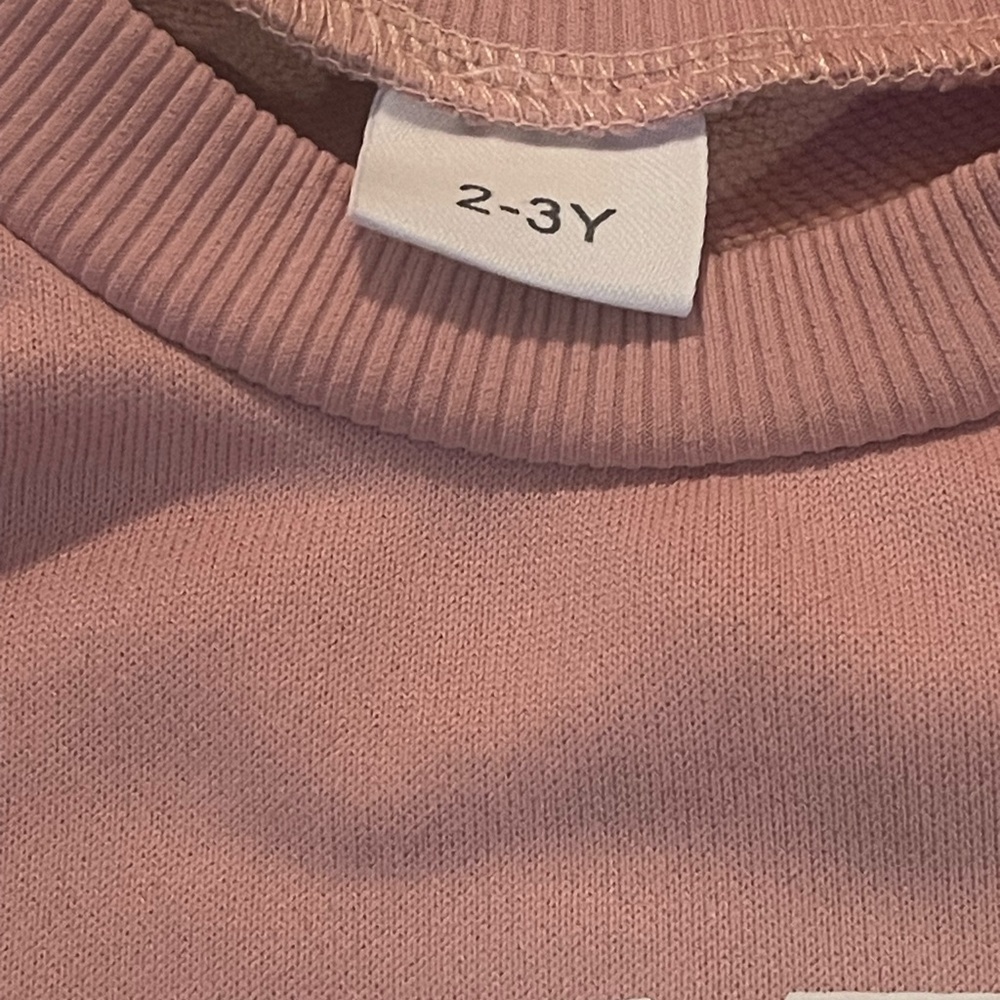 Daddy’s Girl Pink Sweatshirt Size 2-3 Years - Picture 5 of 6